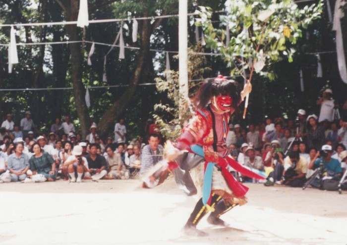 神舞のクライマックス，鬼神舞