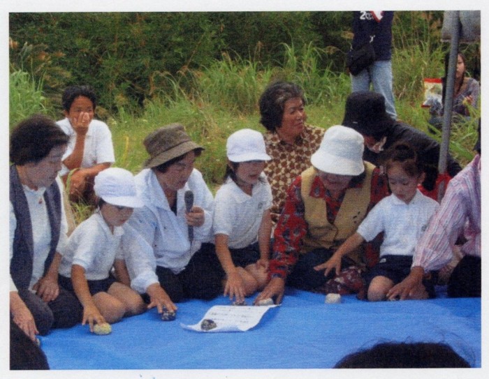 民謡保存会による唄