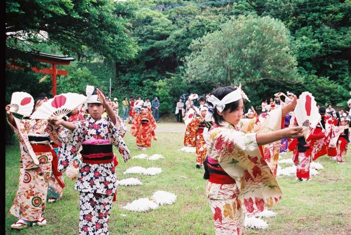 扇子踊り