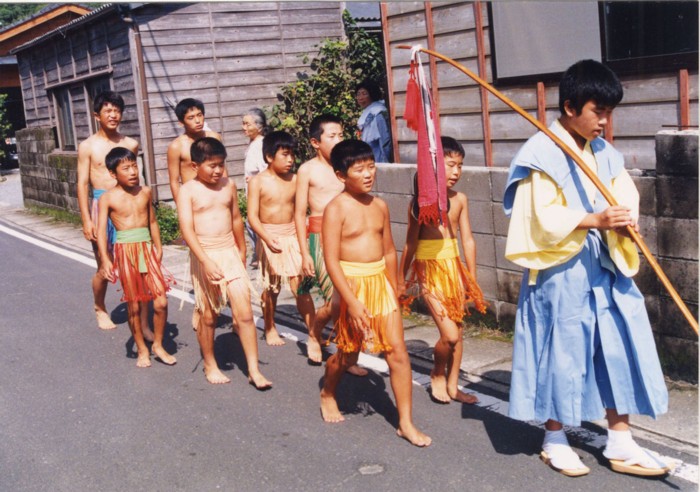 子ガラッパ集落内入場