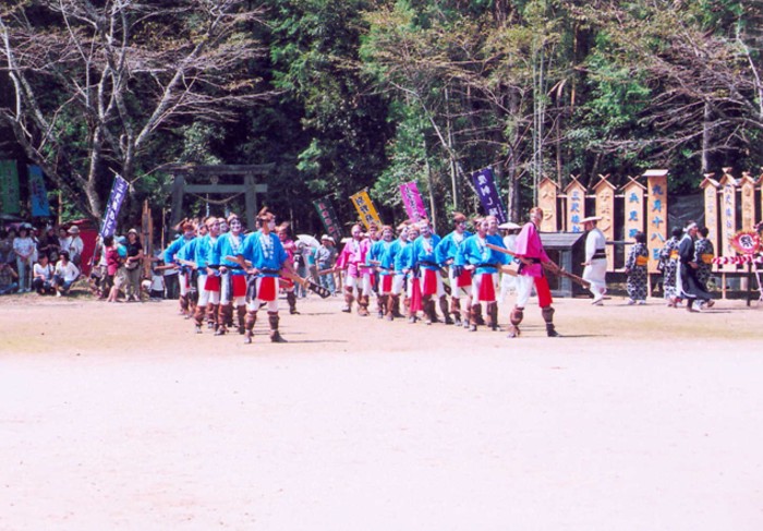 兵児踊りの入場