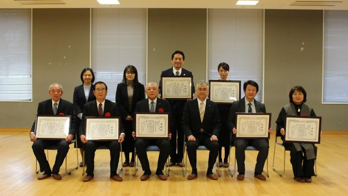 表彰団体 集合写真