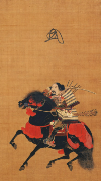 騎馬武者像