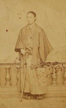 上野彦馬撮影松方正義写真