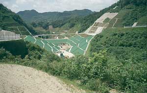 島根県の公共関与による管理型最終処分場写真