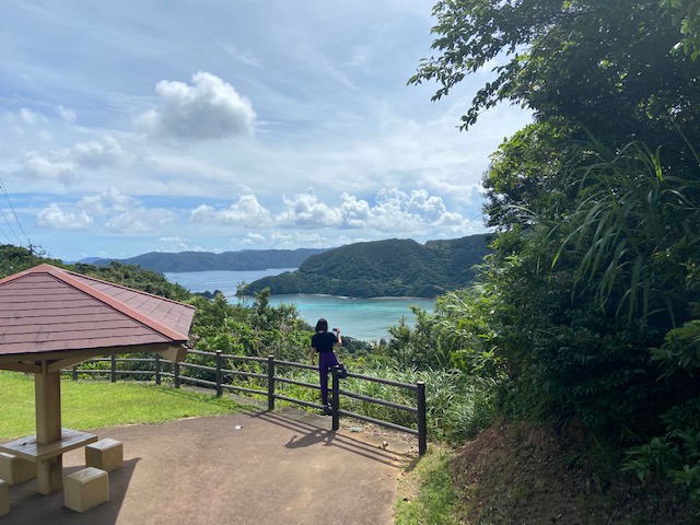 ハートに見える風景