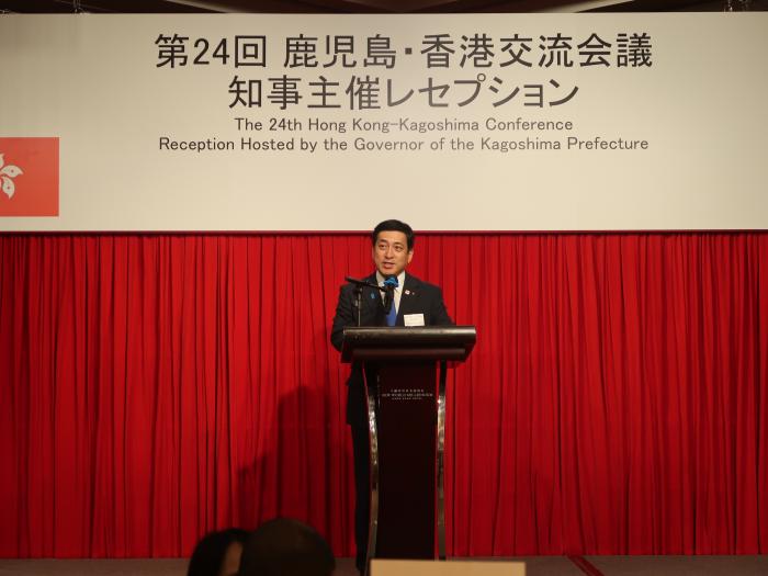  レセプション①知事挨拶