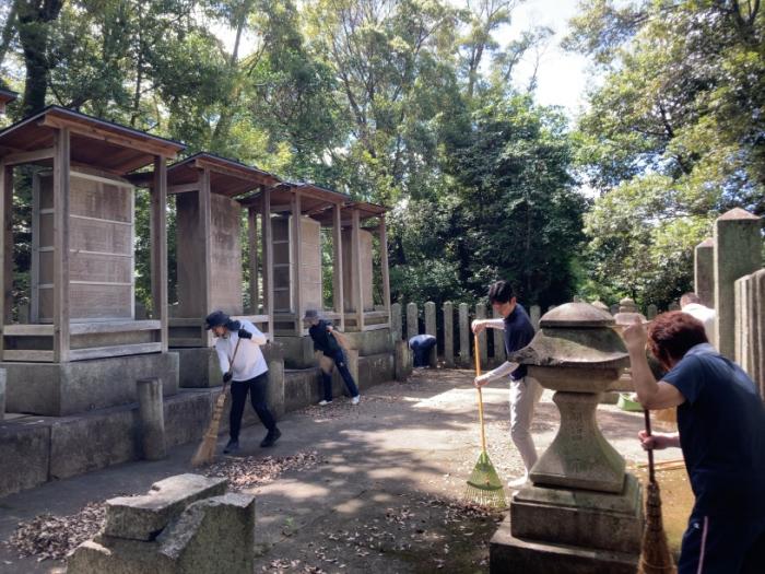 東福寺即宗院清掃1