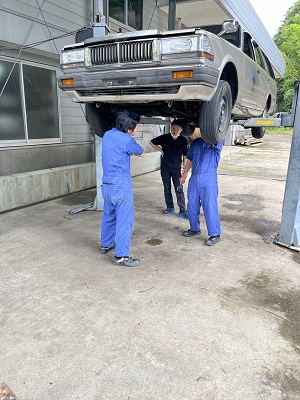 ステアリング小