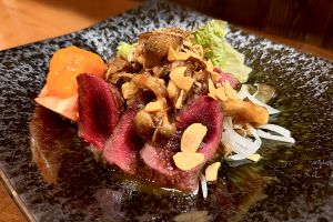 シカ肉ステーキ