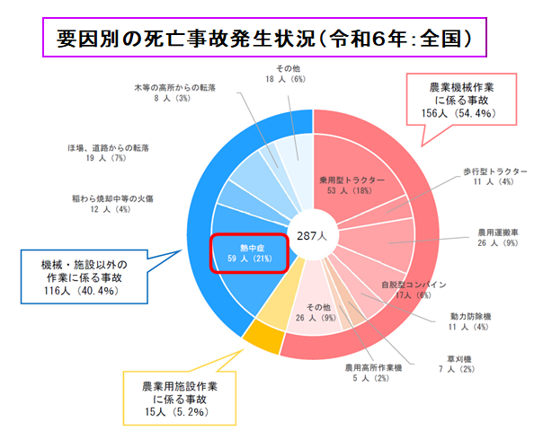 死亡発生状況（要因別）R6
