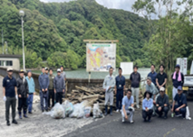 高川ダムの環境保全活動を実施
