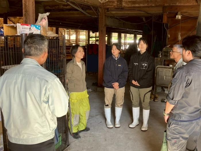 農家研先と懇談