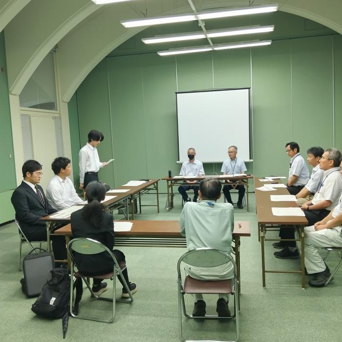終了＆開始式（農業）