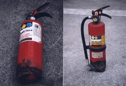 老朽消火器