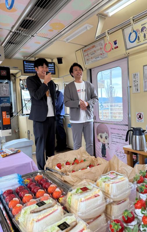 スイーツ列車様子3