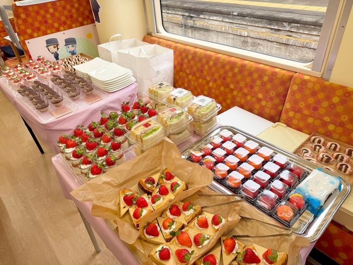 スイーツ列車様子2