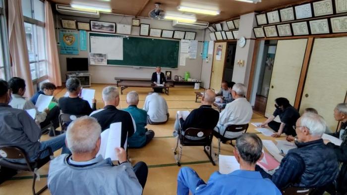 轟集落営農総会