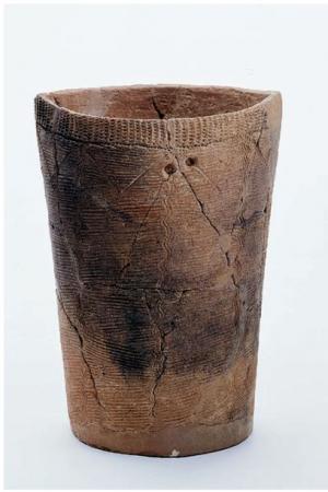 補修孔のある土器