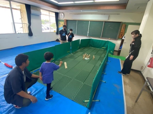 モルック・ボッチャ体験