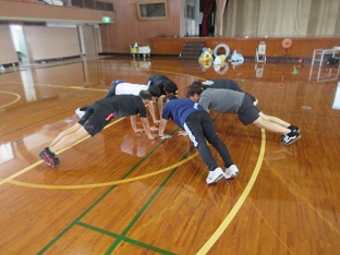 腕立て時計回り