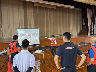 実技：球技「ゴール型（バスケットボール）」ICTを活用した振り返り