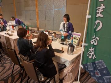 会場写真（お茶）