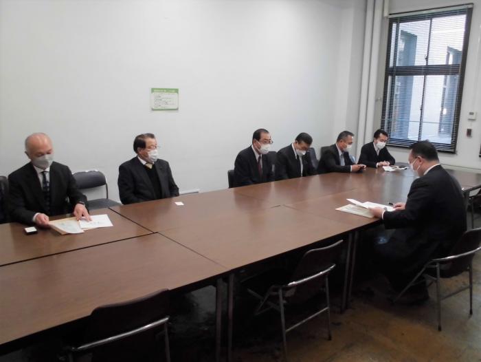 さとうきび・でんぷん用かんしょ振興議連中央要望1