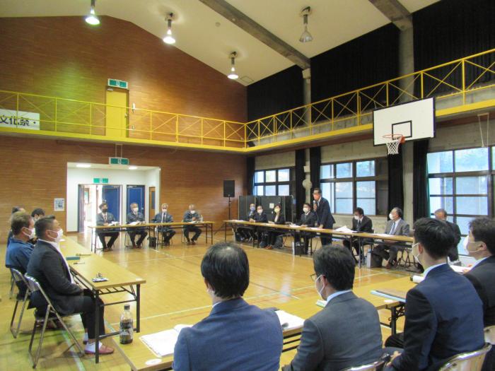 地域リーダーとの意見交換(黒島)