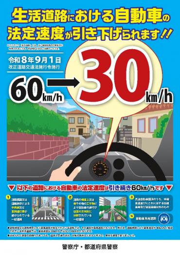 生活道路速度引き下げ