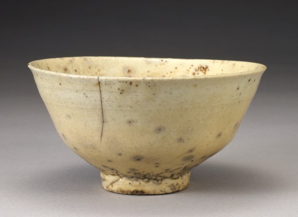 雨漏堅手茶碗銘天野屋