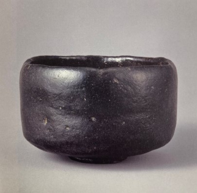 黒楽茶碗銘俊寛