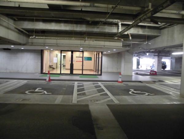 西原商会アリーナ地下駐車場パーミット１