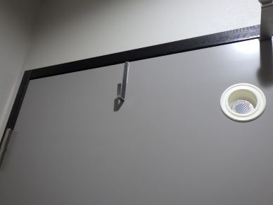 トイレ扉フック