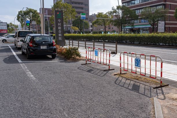 障がい者駐車場小